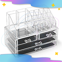 Акриловий органайзер для косметики Cosmetic Storage Box GS227