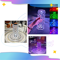 RGB Ночник 19.5 см Crystal Rose Ambience 16-цветов GS227