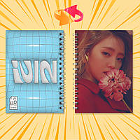 Блокнот А6 пружина 48 л. клітинка K-Pop (G)I-DLE 018