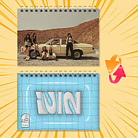 Блокнот А6 пружина 48 л. клітинка K-Pop (G)I-DLE 020