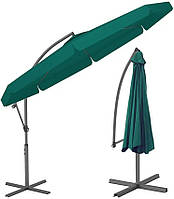 Зонт садовый угловой с наклоном Avko Garden зеленый 3 метра