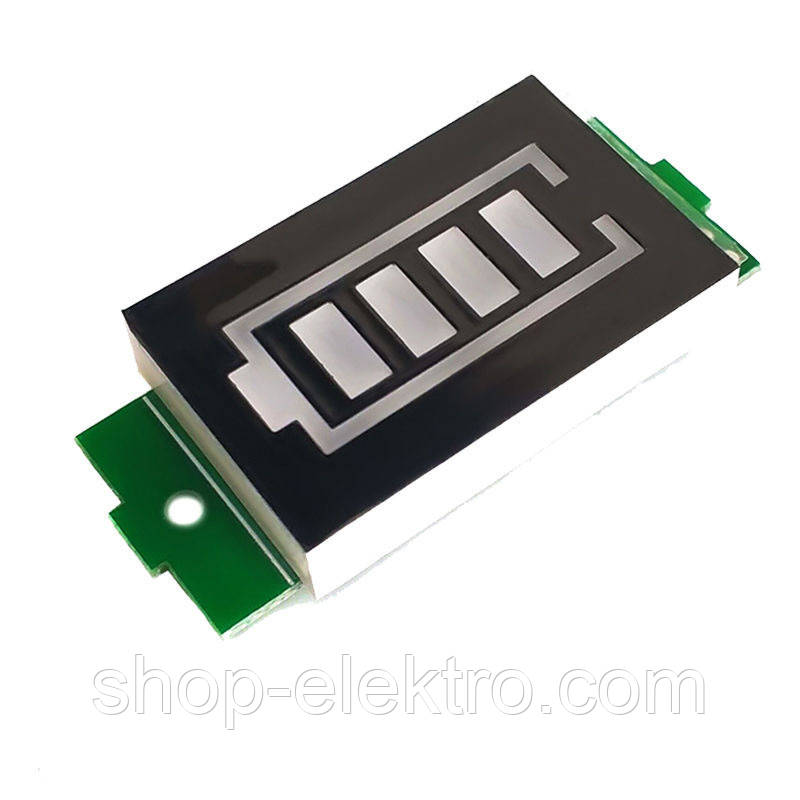 LED Індикатор рівня заряду li-ion  1-2-3-4-5-6-7-8S універсальний, фото 1