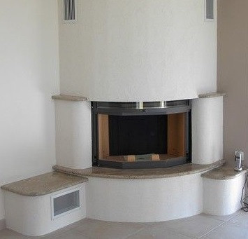 Каміни оздоблення гранітом, фото 1