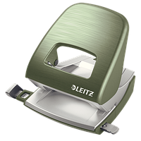 Дырокол настольный металлический Leitz New NeXXt Style, 30 листов зеленый (5006-00-53)