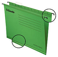 файли підвісні Esselte Classic 25 шт. зелені (90318)