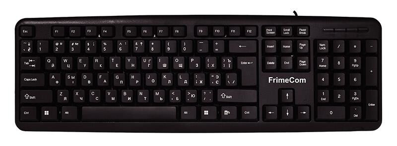 Клавіатура FrimeCom K11 Ukr Black
