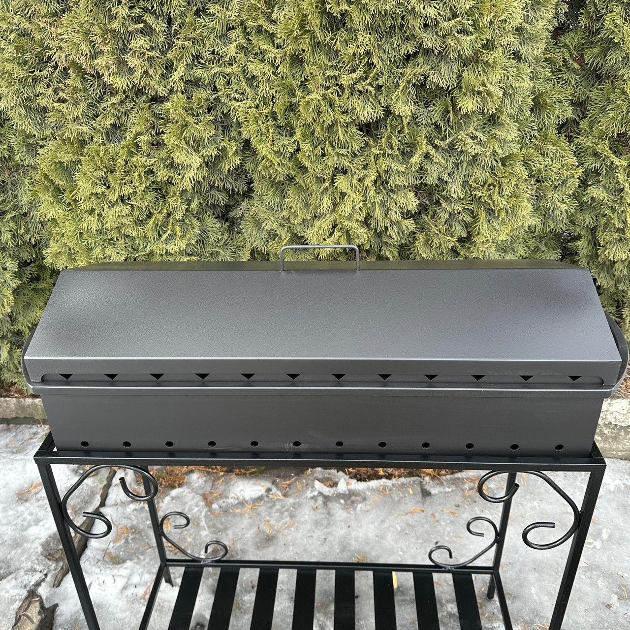 Крышка-барбекю для мангала на 12 шампуров 81х32см: продажа, цена в ...