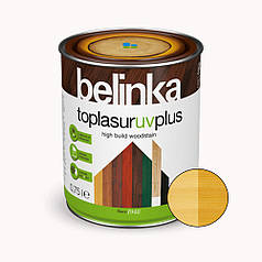 BELINKA Toplasur UV Plus, фарба-лазур для деревини напівглянцева, пінія (25), 0,75л