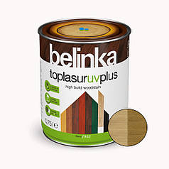 BELINKA Toplasur UV Plus, фарба-лазур для деревини напівглянцева, олива (27), 0,75л