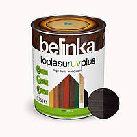 BELINKA Toplasur UV Plus, краска-лазурь для древесины полуглянцевая, эбеновое дерево (22), 0,75л