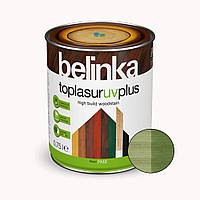 BELINKA Toplasur UV Plus, краска-лазурь для древесины полуглянцевая, зелёная (19), 0,75л