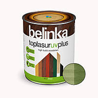 BELINKA Toplasur UV Plus, краска-лазурь для древесины полуглянцевая, зелёная (19), 2,5л