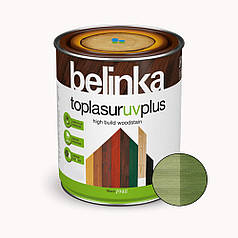 BELINKA Toplasur UV Plus, фарба-лазур для деревини напівглянцева, зелена (19), 2,5л