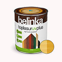 BELINKA Toplasur UV Plus, краска-лазурь для древесины полуглянцевая, пиния (25), 2,5л