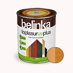 BELINKA Toplasur UV Plus, фарба-лазур для деревини напівглянцева, листяниця (14), 2,5л