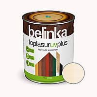 BELINKA Toplasur UV Plus, краска-лазурь для древесины полуглянцевая, белая (11), 2,5л