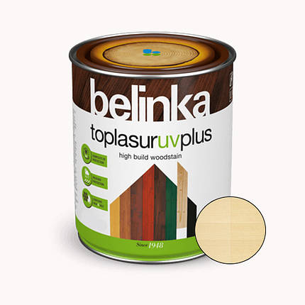 BELINKA Toplasur UV Plus, фарба-лазур для деревини напівглянцева, безколірна (12), 5л, фото 2
