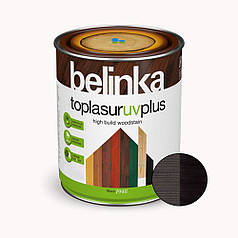BELINKA Toplasur UV Plus, фарба-лазур для деревини напівглянцева, ебенове дерево (22), 10л