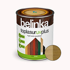 BELINKA Toplasur UV Plus, фарба-лазур для деревини напівглянцева, олива (27), 10л