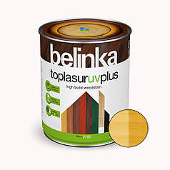 BELINKA Toplasur UV Plus, фарба-лазур для деревини напівглянцева, пінія (25), 10л