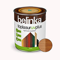 BELINKA Toplasur UV Plus, фарба-лазур для деревини напівглянцева, тік (17), 10л