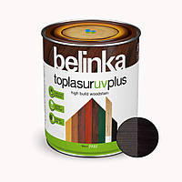BELINKA Toplasur UV Plus, краска-лазурь для древесины полуглянцевая, эбеновое дерево (22), 5л