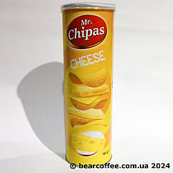 Mr.Chipas Cheese Чіпси картопляні з смаком сиру 160 грам