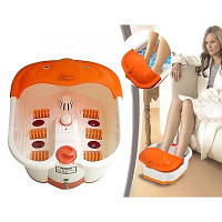 Гидромассажная ванна для ног SUN Lid SQ- 368 Оранжевая Ванночка-массажер