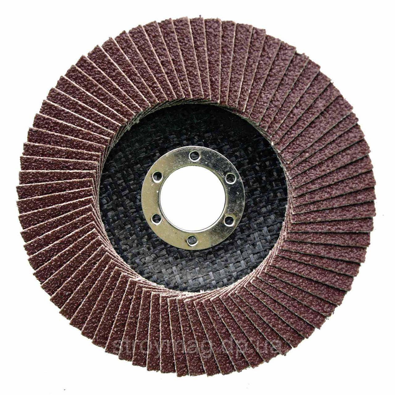 Круги лепестковые торцевые Novoabrasive Profi AL T29 P60 125*22.2 (5 шт/уп) - фото 2 - id-p541084320