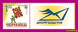 Поштові марки України 2008 власна марка Укрфілексп'08. Чернівці