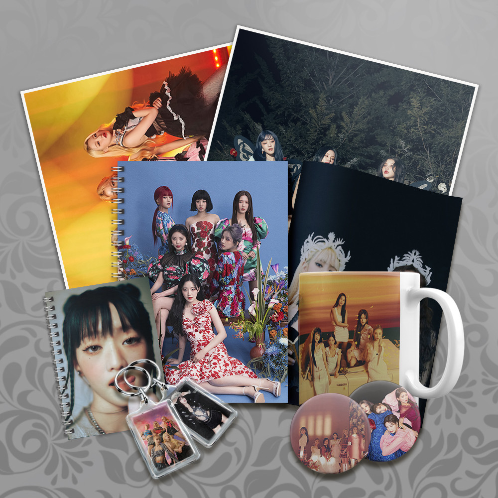 Подарунковий Бокс K-pop (G)I-dle 10 предметів