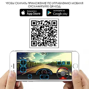 Дитячий електромобіль Mercedes-AMG M 4864EBLR-3 (MP3, USB, мотори 2x35W, акум.12V7AH), фото 4