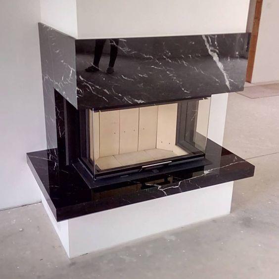 Камін обробка каменем, фото 1