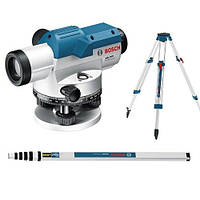 Нівелір оптичний Bosch GOL 26 D + BT 160 + GR 500