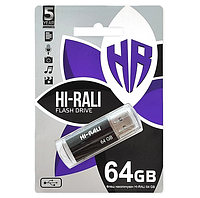 Флеш-накопитель Hi-Rali 64GB Corsair series Black