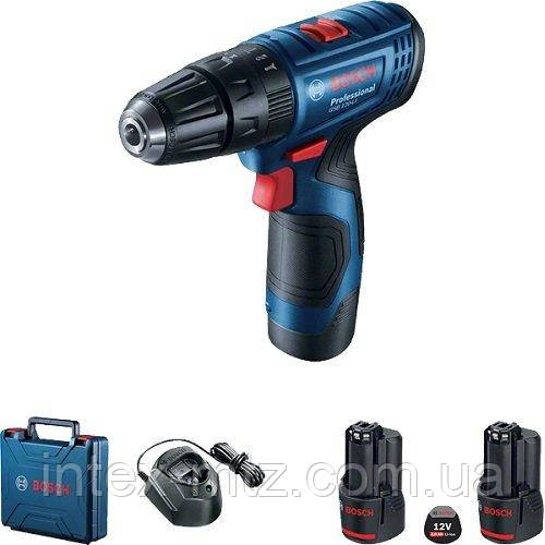 Дриль-шуруповерт ударний BOSCH GSB 120-LI