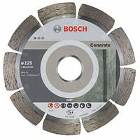 Диск алмазний BOSCH Prof Concrete 125 х 22,23 мм