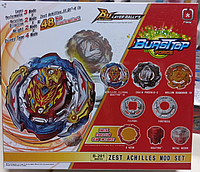 Бейблейд Зест Ахіллес Zest Achilles 3в1 6 сезон 3 динаміт бея Beyblade B-201