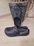 Капці піна чоловічі гумові шльопанці чорні 41 - 45, фото 2
