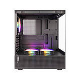 Корпус 1stPlayer Mi7-A-BK-2F7R-1F7 Black без БЖ, фото 2