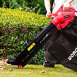 Садовий пилосос WORCRAFT VB30‑45, 45л, фото 10