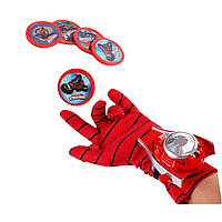 Зброя Людини-павука, рукавичка з дисками, що вилітають - Spiderman