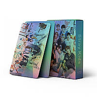 Голографічні Ломо Карти Lomo Card Stray Kids Стрей Кідс 55 штук