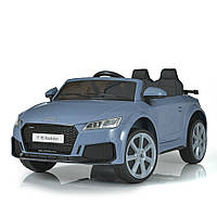 Детский электромобиль Audi (пульт 2,4G, 2мотора30W, 1аккум12V10A, колеса EVA, MP3, USB) M 5012EBLR-12 Голубой