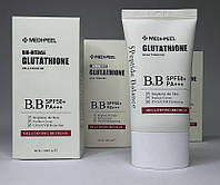 Сонцезахисний крем що тонізує Medi-Peel Bio-Intense Glutathione Mela Toning BB Cream SPF 50+PA++++, 50 мл