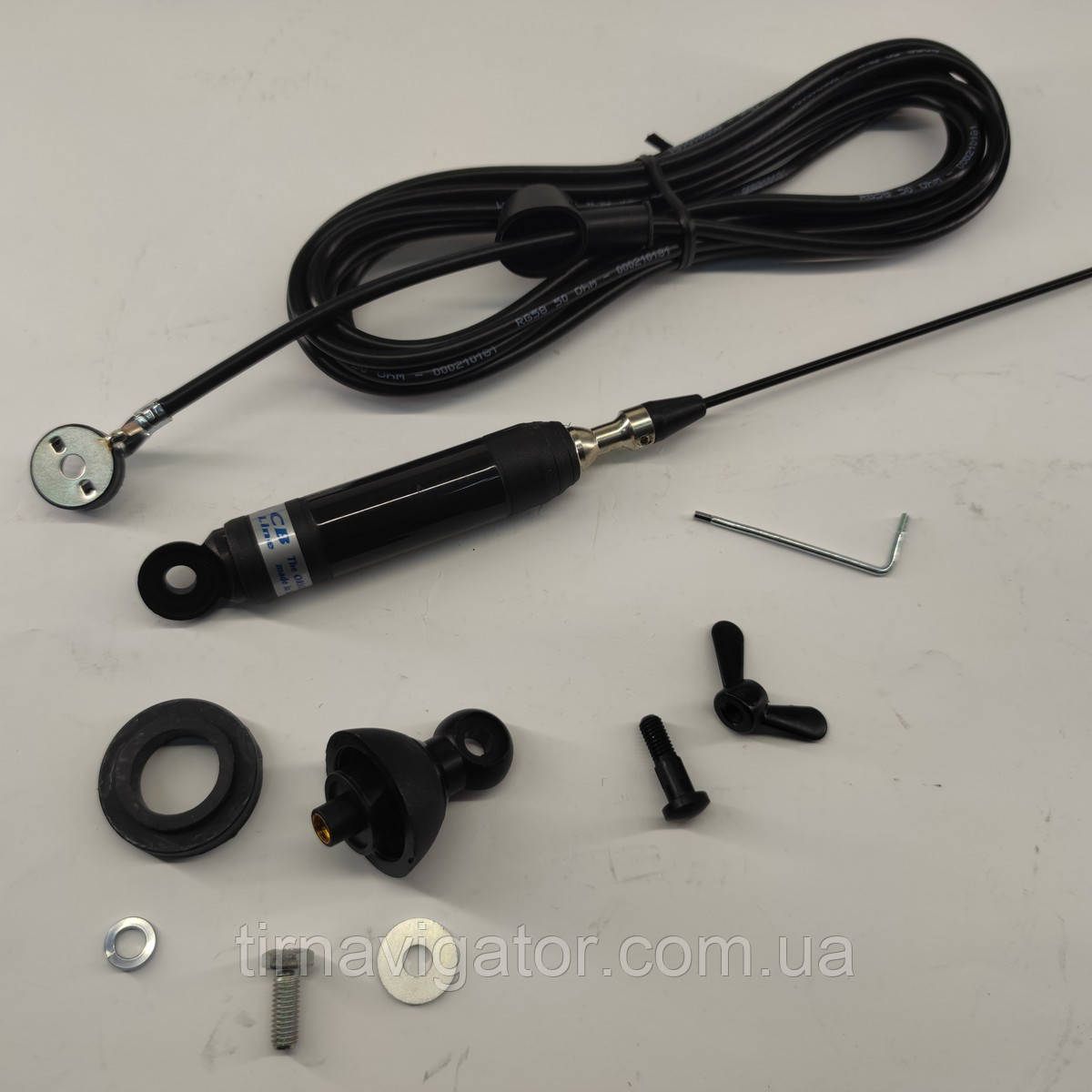 Антена CB Sirio Titanium 1500 BLACK NE MEGA