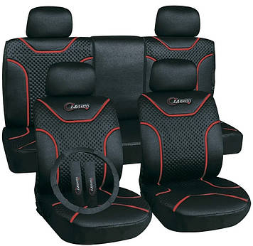 Чохли сидінь Milex Classic Чорні повний комплект