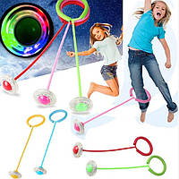 Дитяча скакалка на одну ногу з LED підсвічуванням 63.5 см