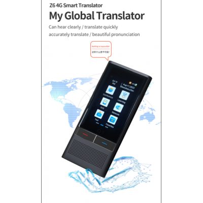 Голосовий електронний перекладач Boeleo Z6 AI Translator 4G, Переклад на 138 мов, 19 офлайн мов, MiFi - фото 5 - id-p2088317922