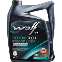 Моторна олива Wolf OFFICIALTECH 5W30 C3 SP EXTRA 4л (1049359)